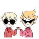 Sticker from Dirk Strider
