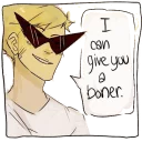 😏 emoji Dirk Strider Telegram sticker 22 of 61