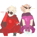 Sticker from Dirk Strider