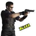 🔫 emoji Resident Evil Telegram sticker 17 of 30