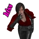 😘 emoji Resident Evil Telegram sticker 13 of 30