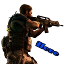 👀 emoji Resident Evil Telegram sticker 22 of 30