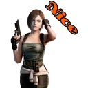 😍 emoji Resident Evil Telegram sticker 24 of 30