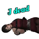 😲 emoji Resident Evil Telegram sticker 14 of 30