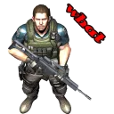 😠 emoji Resident Evil Telegram sticker 19 of 30