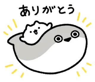 ⭐ emoji cute sacabambaspis and cat Sticker @moe_sticker_bot Telegram sticker 9 of 40