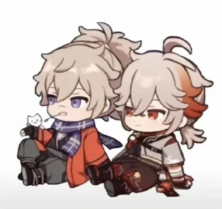 Sticker from Kazuha