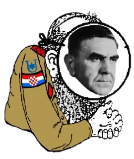 ✡️ emoji Croat Pride Telegram sticker 5 of 26