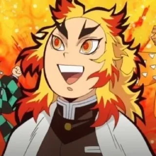 🔥 emoji Rengoku Telegram sticker 16 of 21