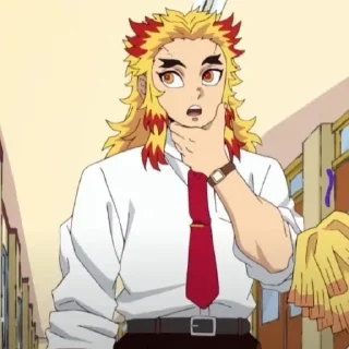 🔥 emoji Rengoku Telegram sticker 7 of 21