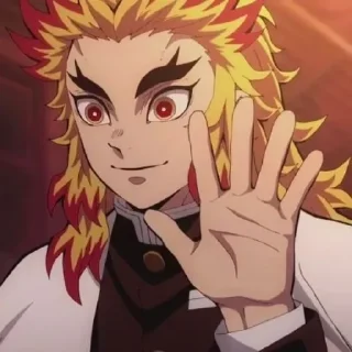 🔥 emoji Rengoku Telegram sticker 15 of 21
