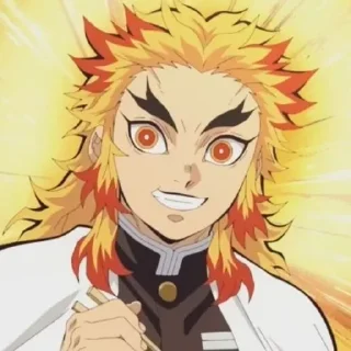 🔥 emoji Rengoku Telegram sticker 14 of 21