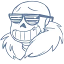 😎 emoji Sans Telegram sticker 5 of 13