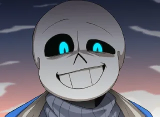 😏 emoji SANS Telegram sticker 12 of 17