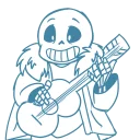 🎸 emoji Sans Telegram sticker 11 of 13
