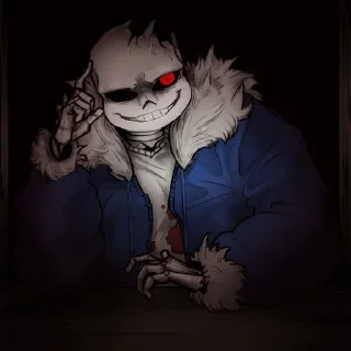 😈 emoji SANS Telegram sticker 9 of 17