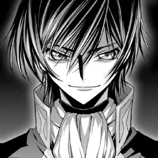 👁️ emoji lelouch 𖤓 @Snatch_Me 𖣂 Telegram sticker 18 of 50
