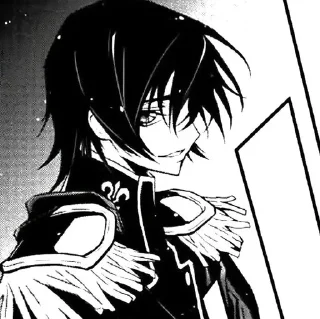 👁️ emoji lelouch 𖤓 @Snatch_Me 𖣂 Telegram sticker 5 of 50