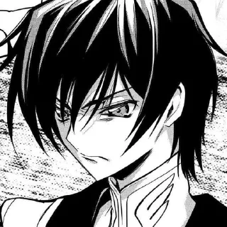 👁️ emoji lelouch 𖤓 @Snatch_Me 𖣂 Telegram sticker 21 of 50