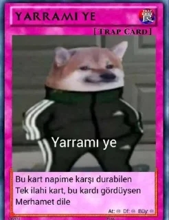 😏 emoji ♦️ Trap Cards ♦️ Telegram sticker 1 of 50