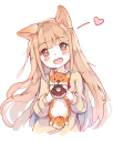 Sticker from (not) catgirls