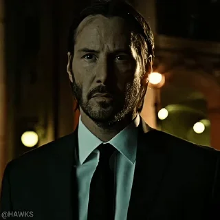 😐 emoji John Wick (@TodorokiShouto) Telegram sticker 7 of 33
