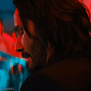 🫤 emoji John Wick (@TodorokiShouto) Telegram sticker 10 of 33
