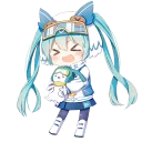 Sticker from (not) catgirls