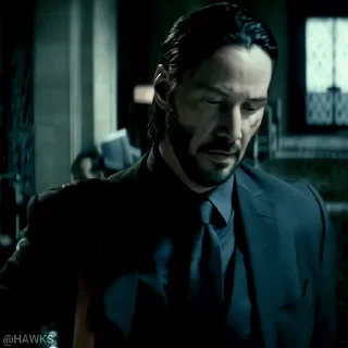 😐 emoji John Wick (@TodorokiShouto) Telegram sticker 8 of 33