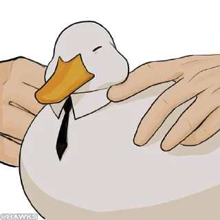 Sticker from 🦆 Mafia Duck [@TodorokiShouto]