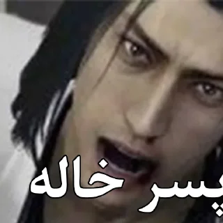 🇵🇰 emoji Cropped Farsi Yakuza Memes : Kiwami Telegram sticker 17 of 113
