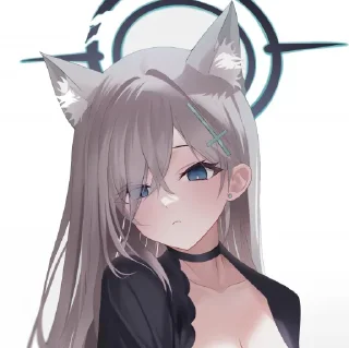 🌑 emoji 🌑Shiroko Terror | @ACCE_MEGU Telegram sticker 23 of 120