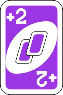 🃏 emoji UNO Bot • @GamesArena Vers. Telegram sticker 11 of 108