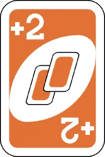 🃏 emoji UNO Bot • @GamesArena Vers. Telegram sticker 24 of 108