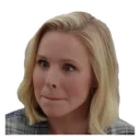 😐 emoji The Good Place Telegram sticker 14 of 27