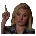 👆 emoji The Good Place Telegram sticker 7 of 27