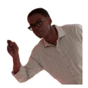 👀 emoji The Good Place Telegram sticker 12 of 27