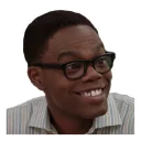 😃 emoji The Good Place Telegram sticker 16 of 27