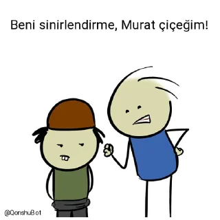 😡 emoji Adem çiçeğim ve Murat çiçeğim @Qonshubot Telegram sticker 11 of 31