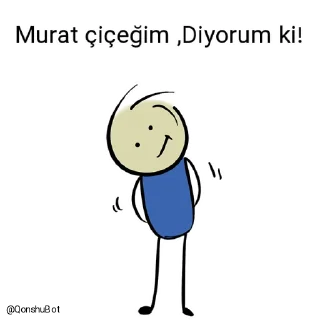 🙄 emoji Adem çiçeğim ve Murat çiçeğim @Qonshubot Telegram sticker 8 of 31