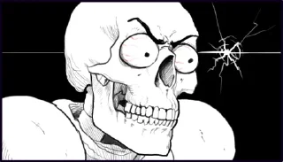 Sticker from Join The Skeleton Army, They Said