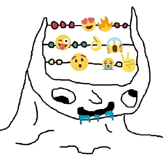 🥴 emoji @mustafaydinx's UserBot pack 1 Telegram sticker 5 of 86