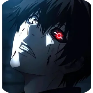 ☠️ emoji Kaneki ❕Ice City❕(Kaneki) Telegram sticker 14 of 72