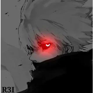 🍂 emoji Kaneki ❕Ice City❕(Kaneki) Telegram sticker 2 of 72