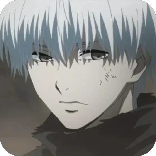 🙁 emoji Kaneki ❕Ice City❕(Kaneki) Telegram sticker 3 of 72