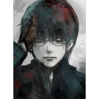 👁 emoji Kaneki ❕Ice City❕(Kaneki) Telegram sticker 7 of 72