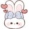 ⭐ emoji ˗ˋʚ 𝑟𝑎𝑏𝑏𝑖𝑡 ♡︎ @I1RRN ɞˊ˗ Telegram sticker 13 of 40