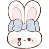 ⭐ emoji ˗ˋʚ 𝑟𝑎𝑏𝑏𝑖𝑡 ♡︎ @I1RRN ɞˊ˗ Telegram sticker 15 of 40