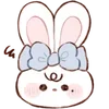 ⭐ emoji ˗ˋʚ 𝑟𝑎𝑏𝑏𝑖𝑡 ♡︎ @I1RRN ɞˊ˗ Telegram sticker 16 of 40