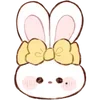 ⭐ emoji ˗ˋʚ 𝑟𝑎𝑏𝑏𝑖𝑡 ♡︎ @I1RRN ɞˊ˗ Telegram sticker 5 of 40